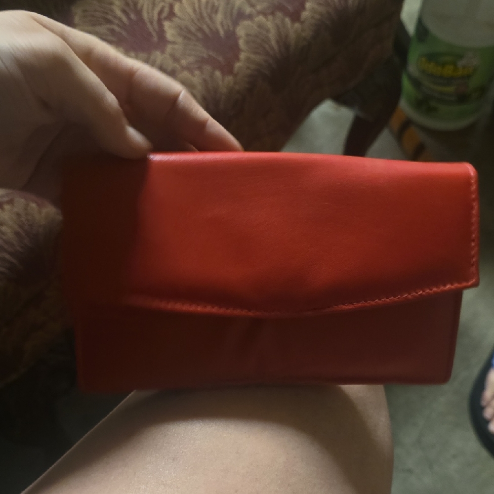 Elegant Red Women's Clutch